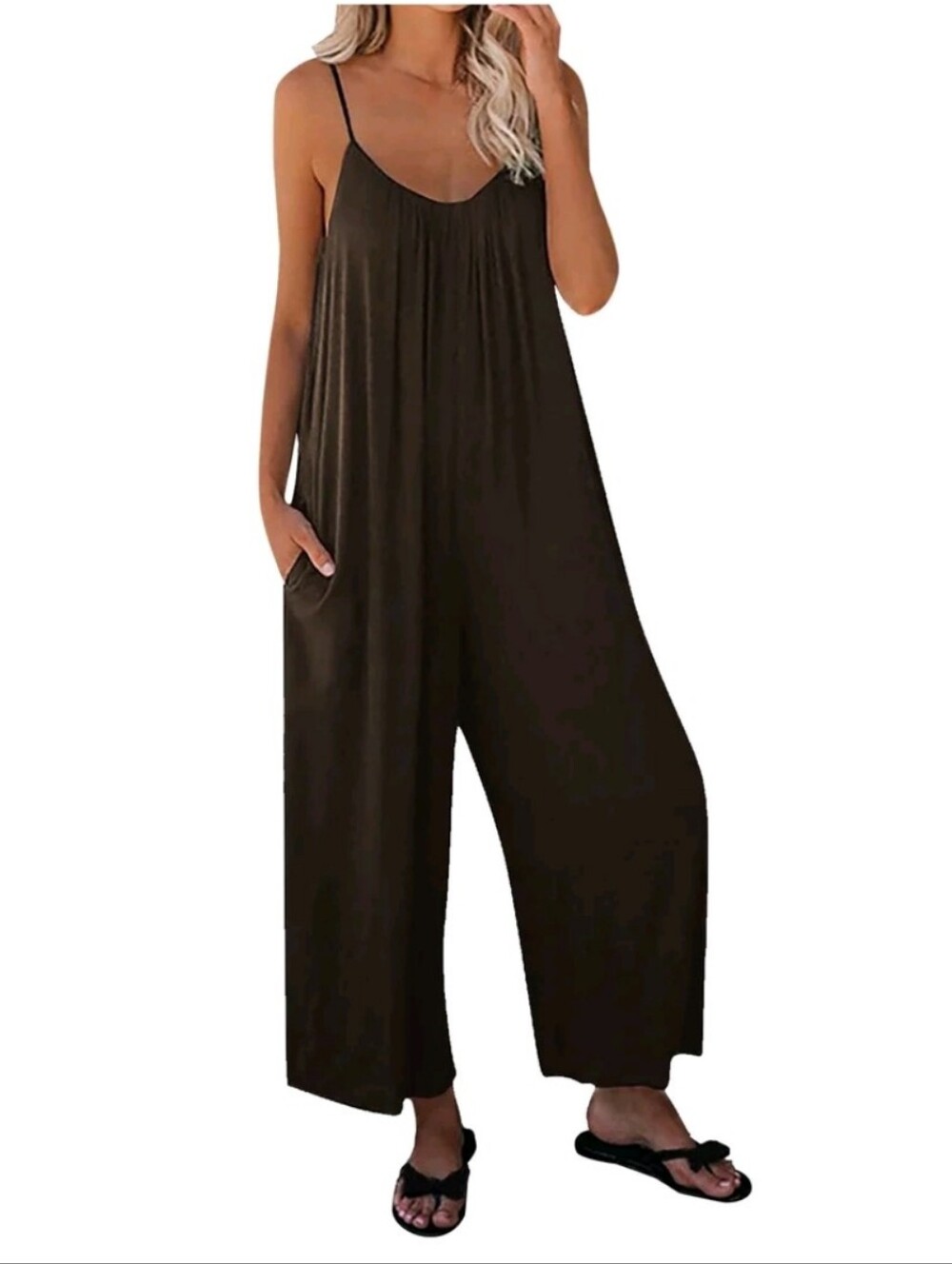 Chocolate Brown Jumpsuit